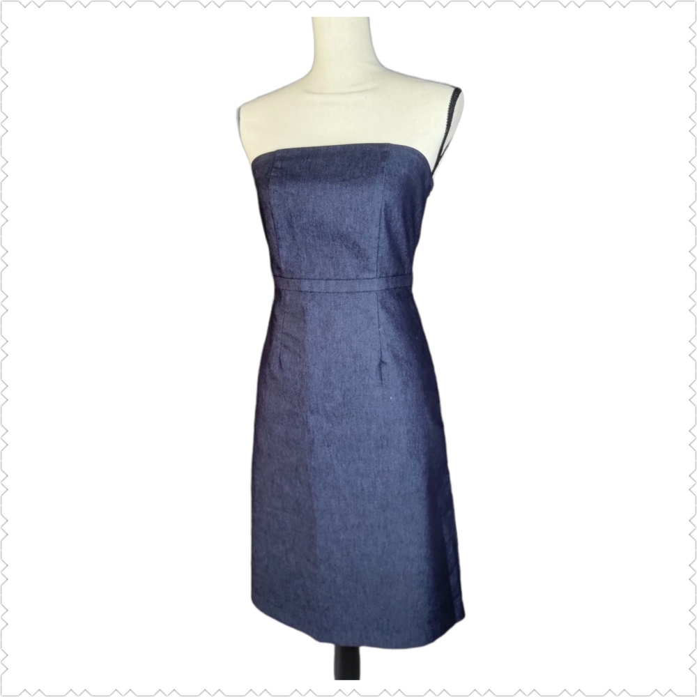 MERONA Strapless Denim Dress, Size 2